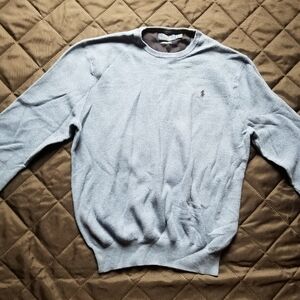 Polo RL crewneck sweater. Pima cotton. Mens XL